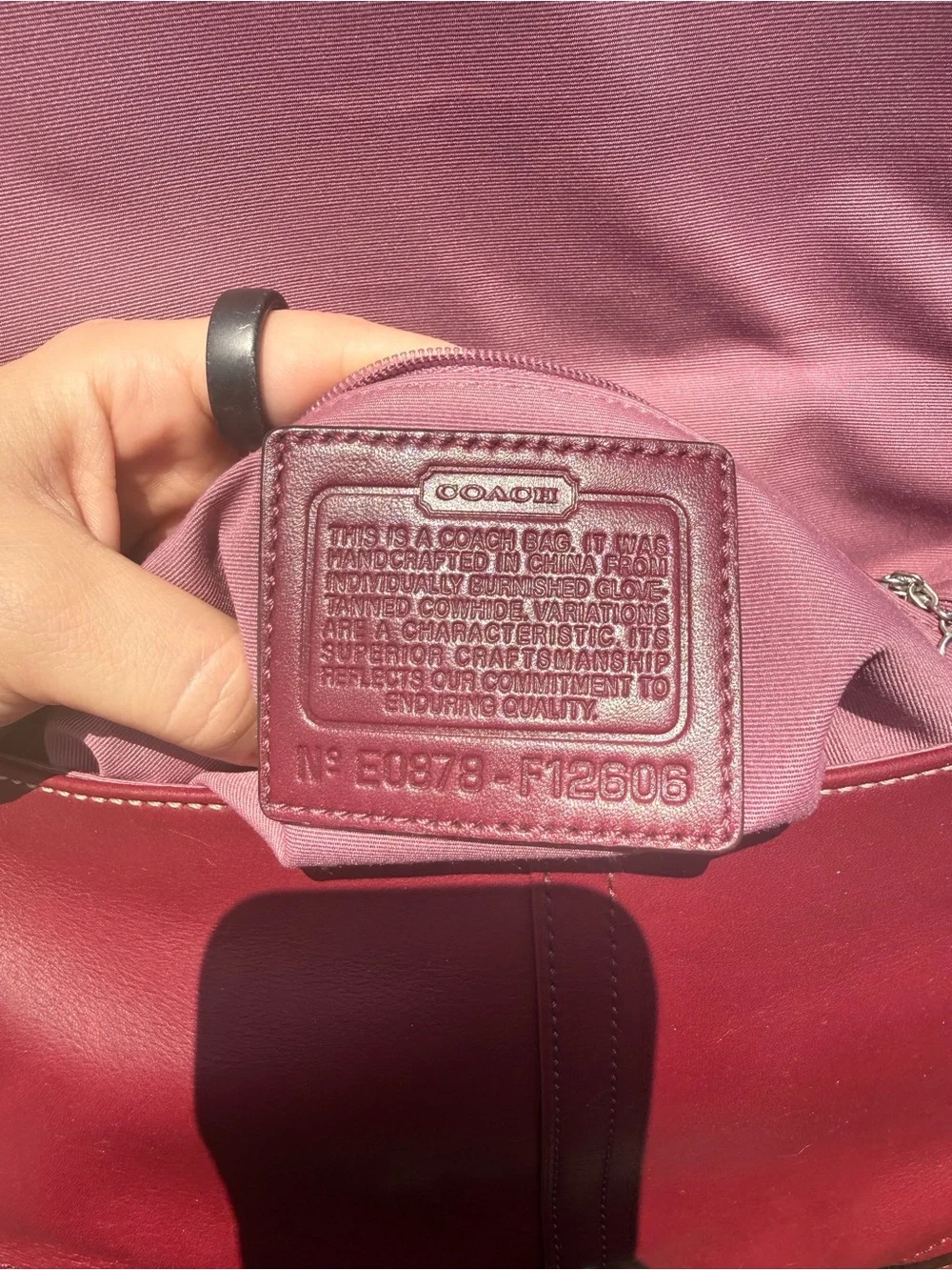 Coach Hampton Bag